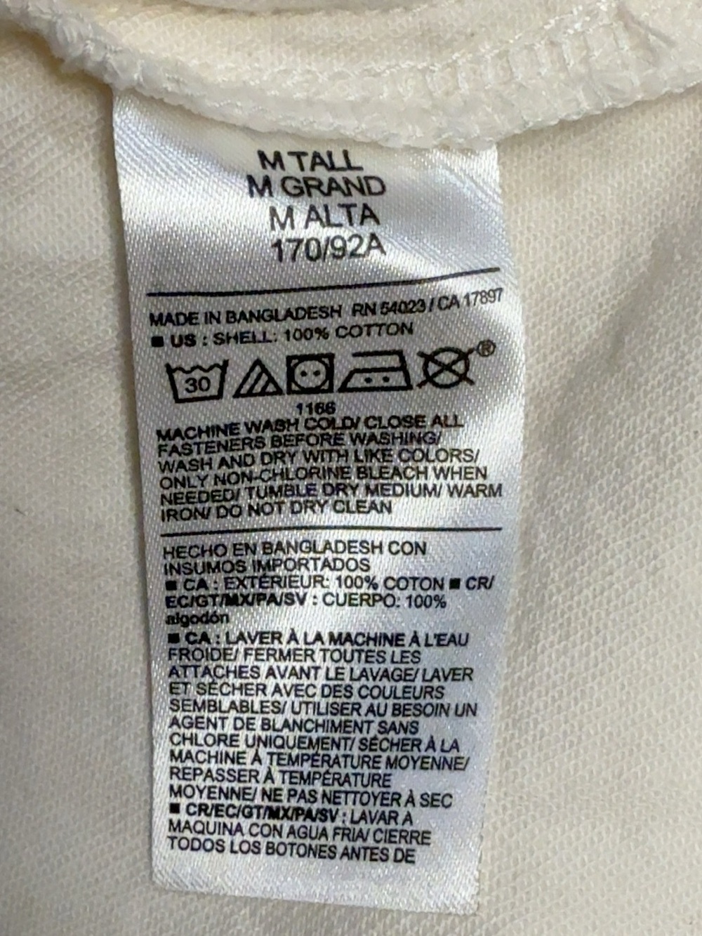 Old Navy Women’s M Tall White Cotton Button Front Sleeveless Dress Pockets - Picture 8 of 13